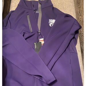 Kansas state ladies full zip new with tags Xl